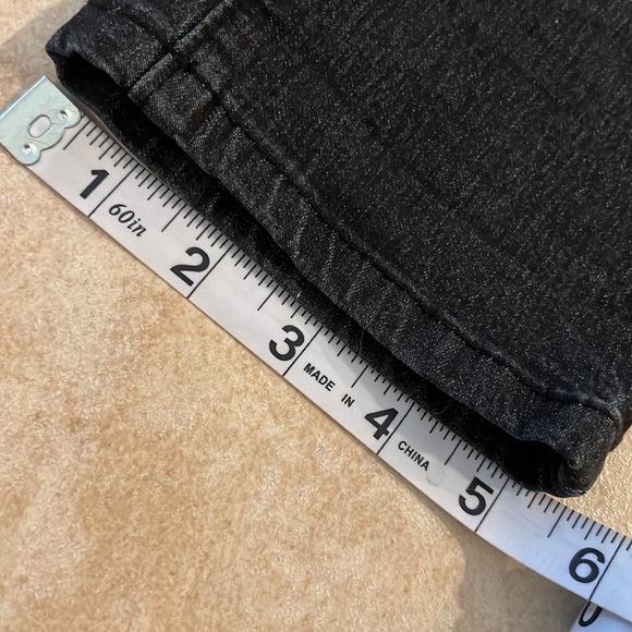 Diamante Grey Distressed Colombia Stretch Skinny Jeans in Junior’s size 15 - Picture 10 of 10